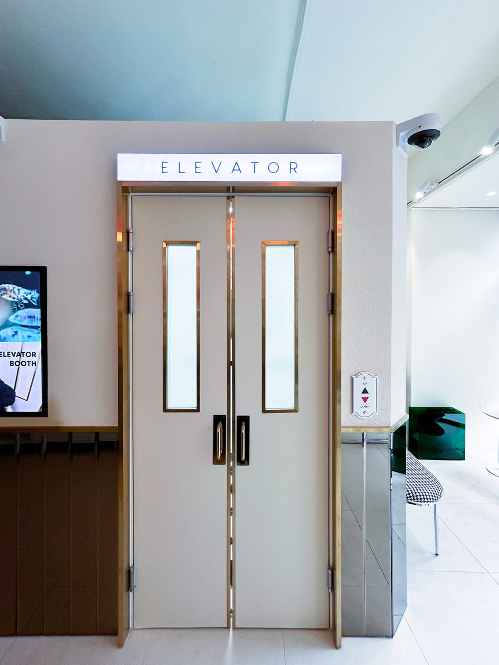 Elevator Booth interior
