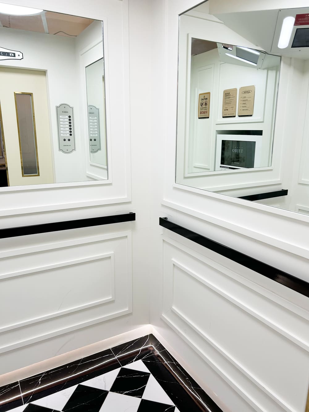 Elevator Booth interior