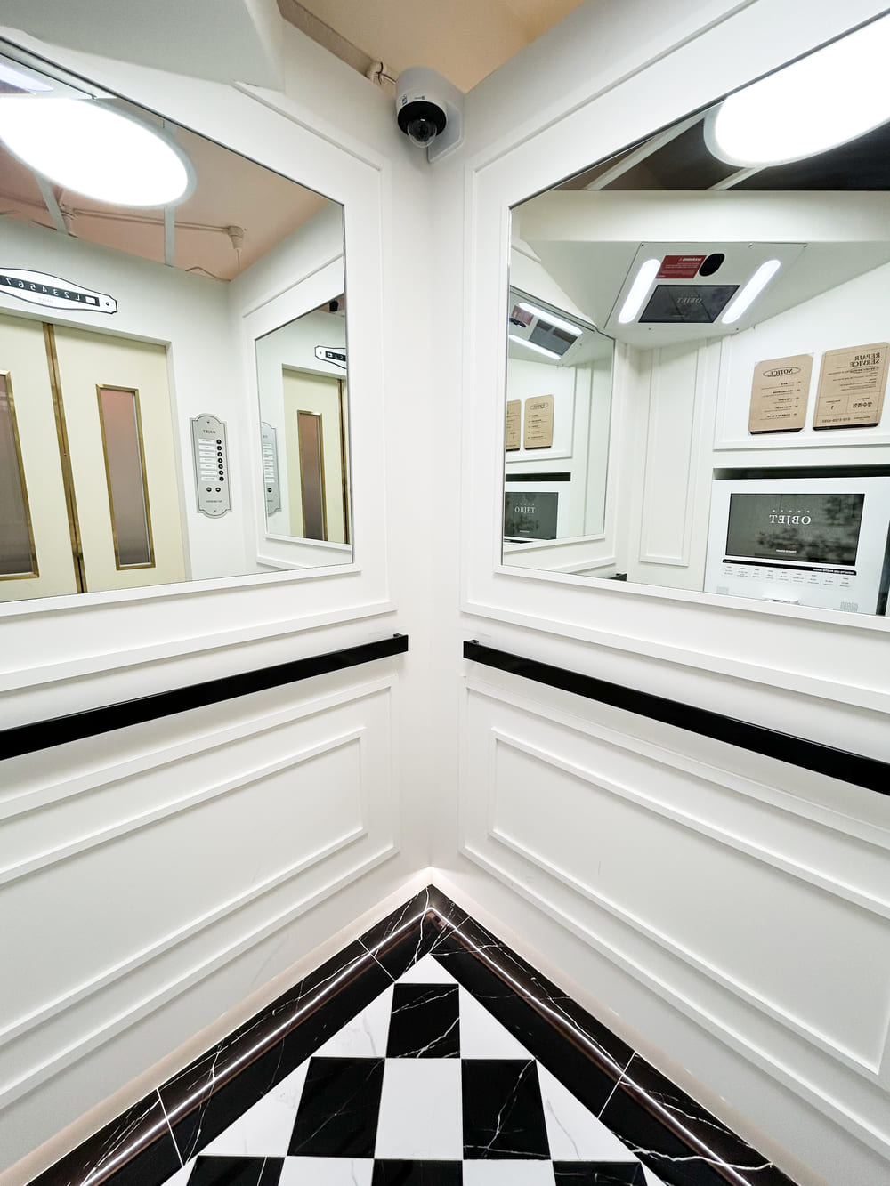 Elevator Booth interior