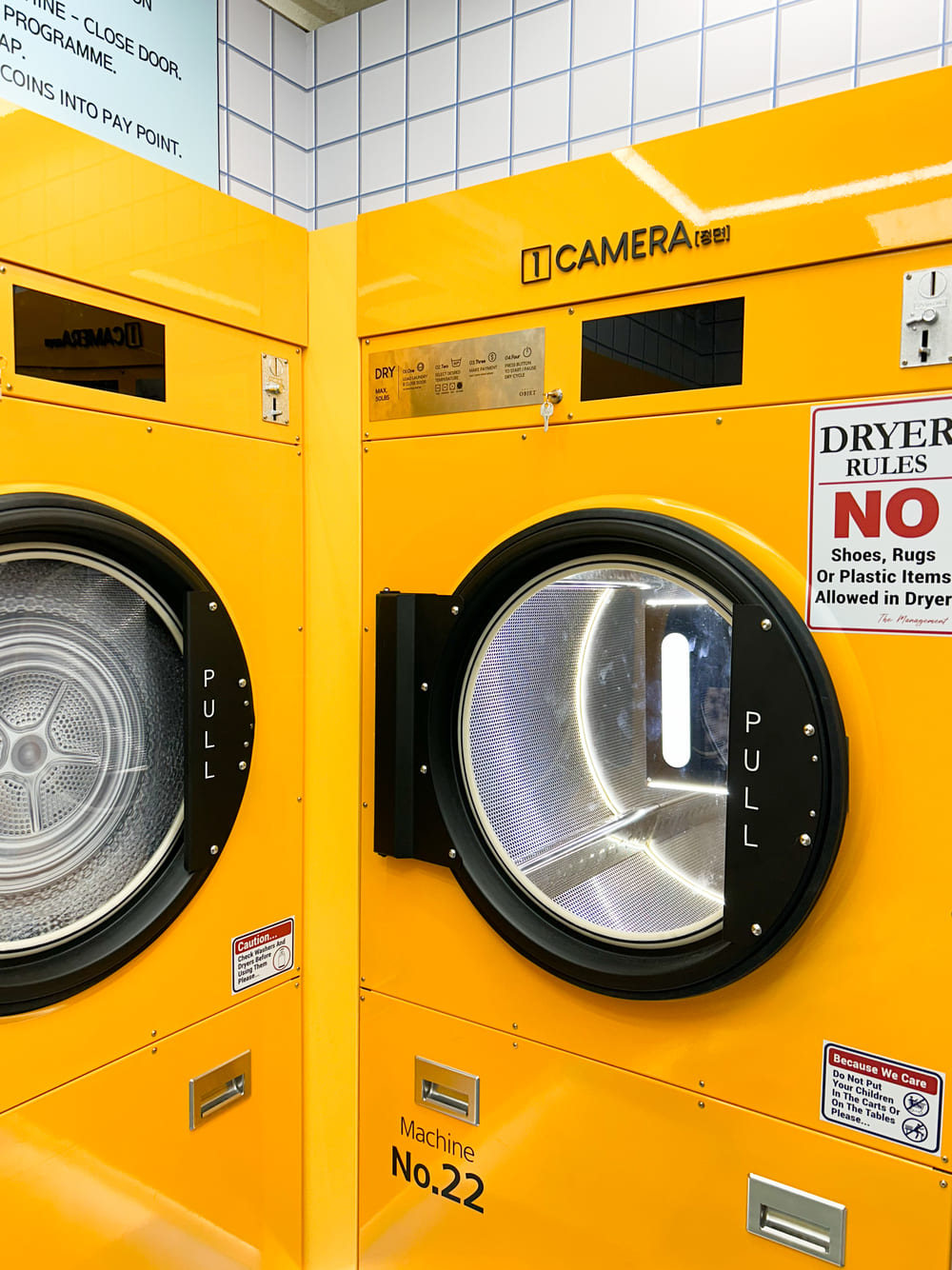 Laundry Booth interior