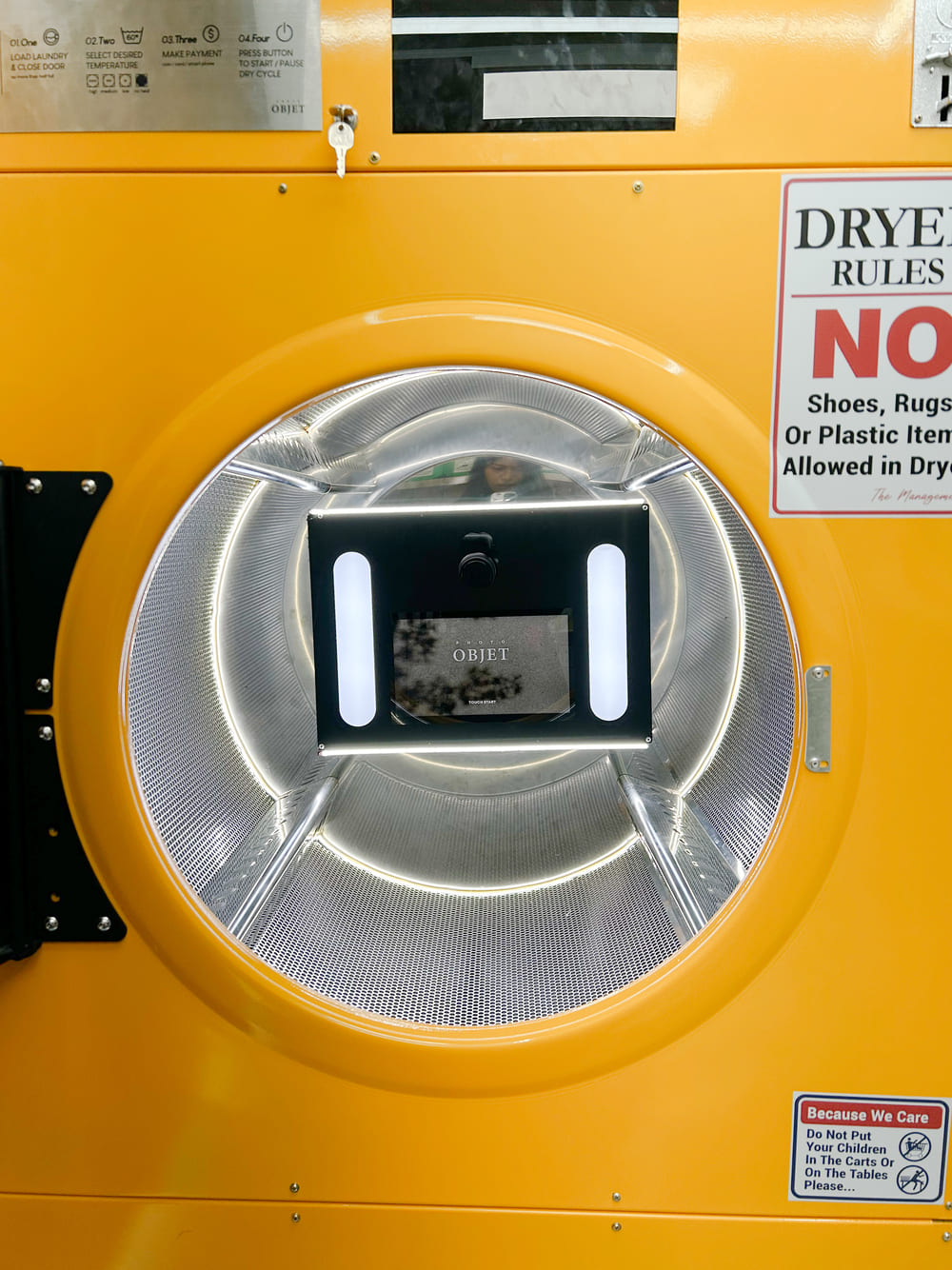 Laundry Booth interior